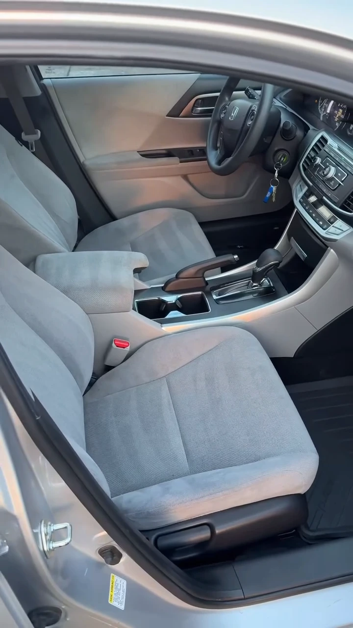 Honda Accord — Interior Detail result by Mobile Precision Detailing