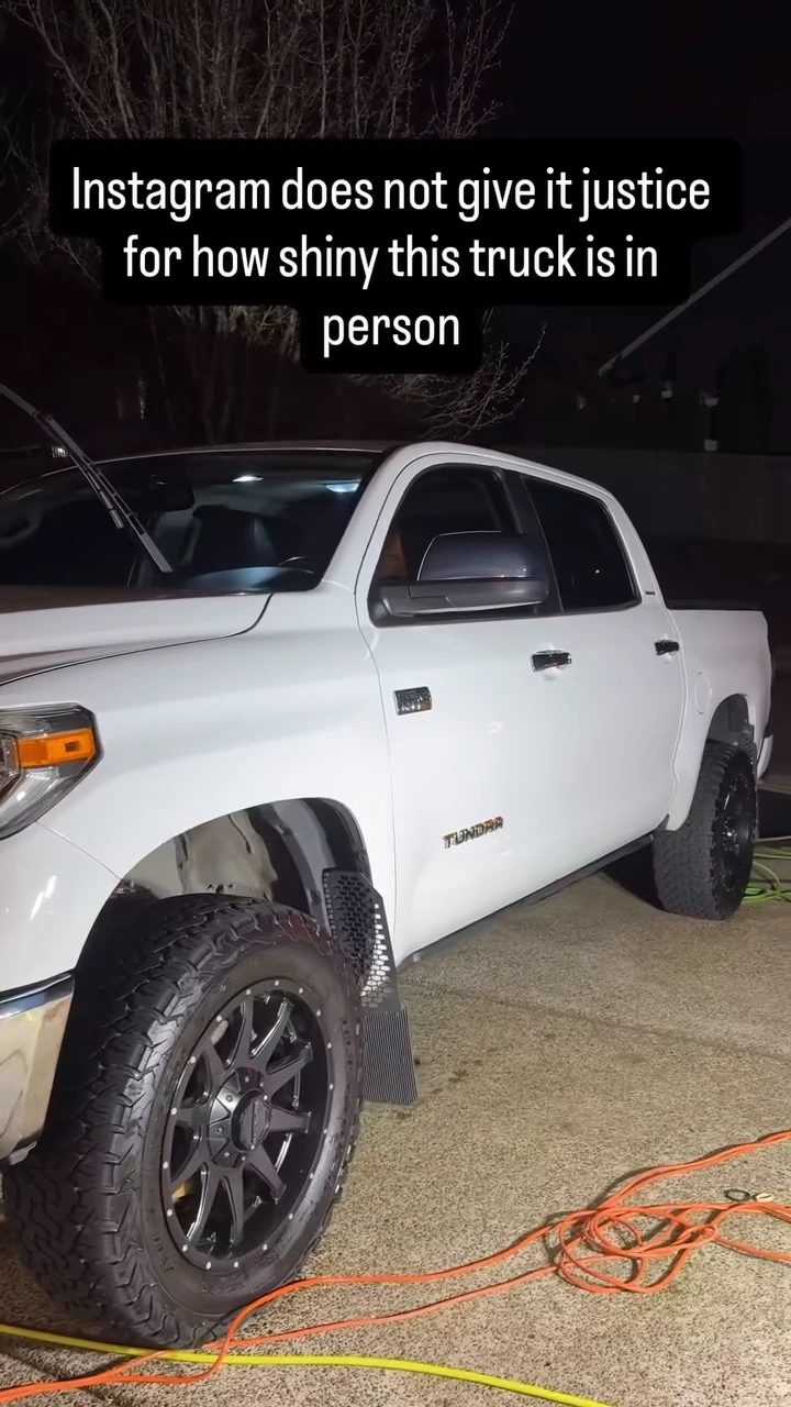 Toyota Tundra — Paint Correction result by Mobile Precision Detailing